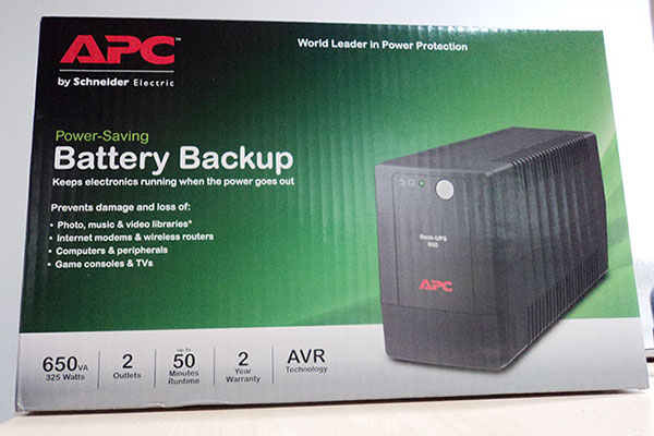 Bộ lưu điện (UPS) BX650LI-MS 650VA