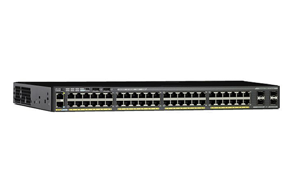 Switch Cisco WS-C2960X-48FPD-L 48 GigE PoE 740W, 2x10G SFP+, LAN Base