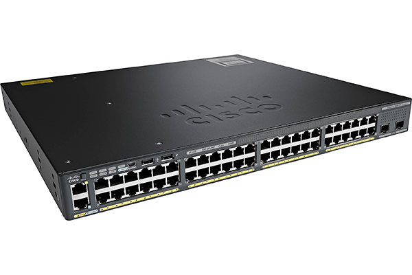 Switch Cisco WS-C2960X-48LPD-L 48 GigE PoE 370W, 2x10G SFP+ LAN Base