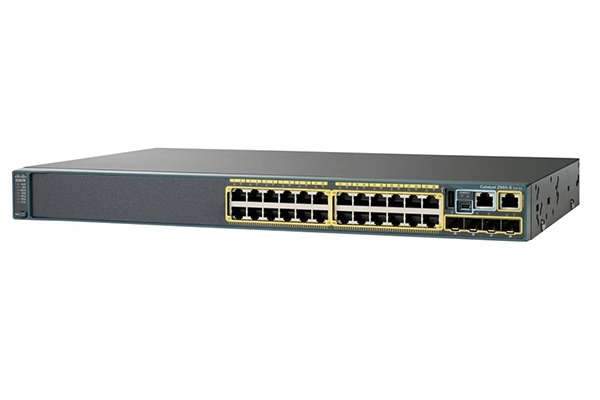 Switch Cisco WS-C2960X-24PD-L Catalyst 2960-X 24 GigE 2x10G SFP+ 370W POE+ LAN Base