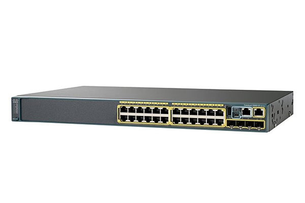 Switch Cisco WS-C2960X-24PS-L 24 GigE PoE 370W, 4 x 1G SFP, LAN Base