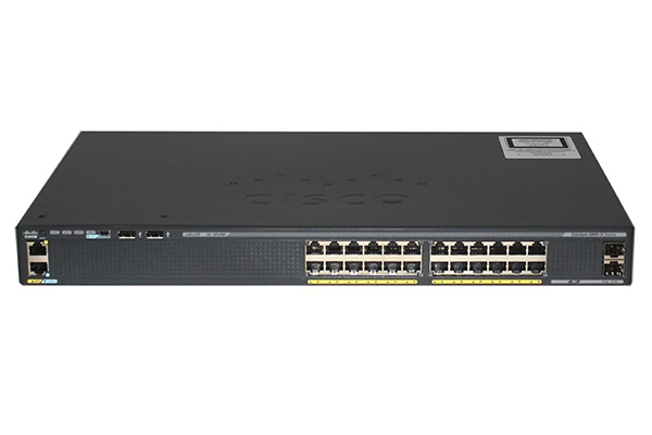  Switch Cisco WS-C2960XR-24PD-I 24 GigE PoE 370W, 2 x 10G SFP+, IP Lite