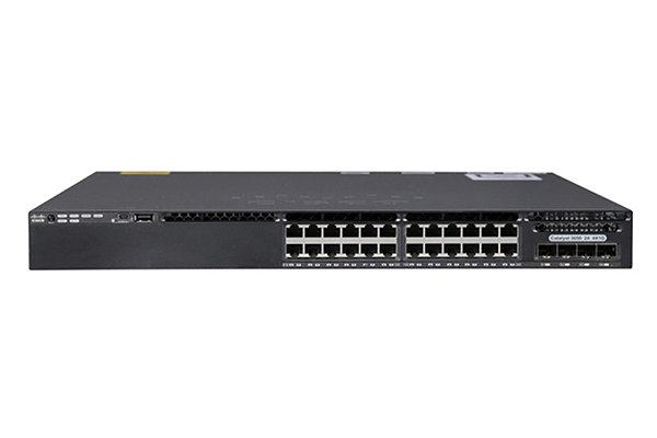 Switch Cisco WS-C3650-24TD-S 24 Ports 1G, 2x10G Uplink ports IP Base