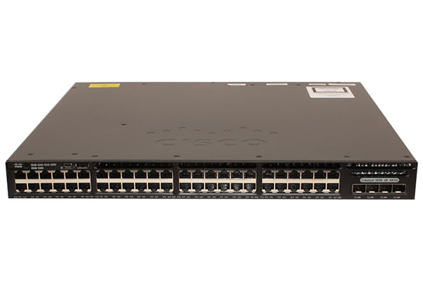 Switch Cisco WS-C3650-48PD-S 48 ports 1G PoE+, 2x10G Uplink IP Base