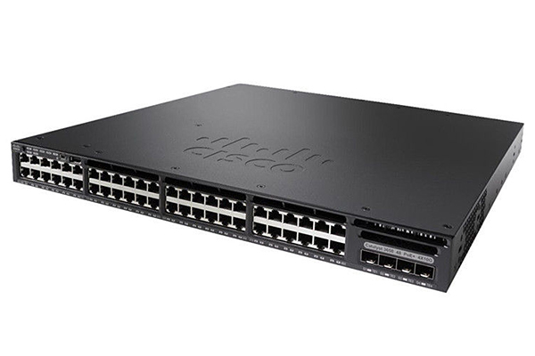 Switch Cisco WS-C3650-48TQ-E 48 ports 1G 4x10G Uplink IP Services