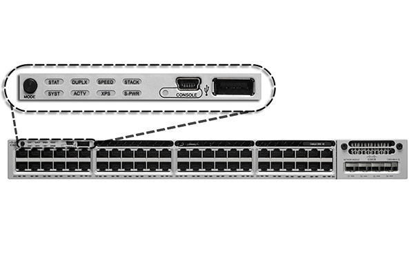 Switch Cisco WS-C3850-48T-L Catalyst 48 Port Data LAN Base