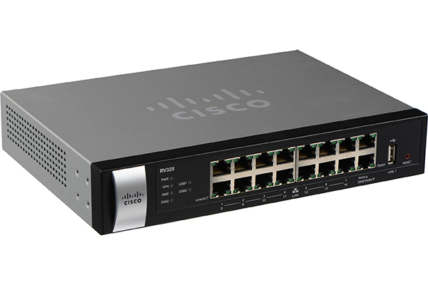 Cisco RV325 Dual Gigabit WAN WF VPN Router RV325-WB-K9-G5