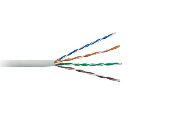 COMMSCOPE/AMP Category 5E UTP Cable (350MHz), 4-Pair, 24 AWG, Solid, CMR, 305m, White 6-57826-2