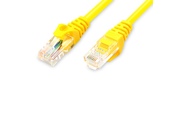 AMP Category 5e UTP Patch Cable 1.2M Yellow Color 1859243-4