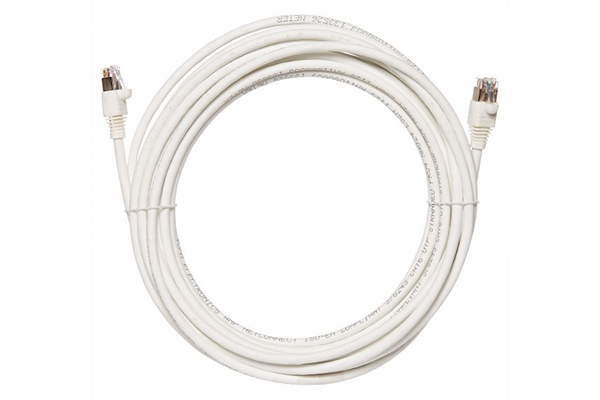 AMP Category 6A F/UTP Patch Cable 3M White Color 1859517-3