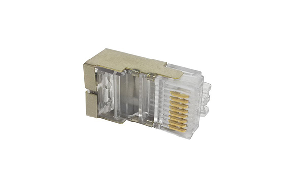 COMMSCOPE/AMP Category 3 Modular Plug, Shielded, RJ45, 26-24 AWG, Solid 5-569530-3