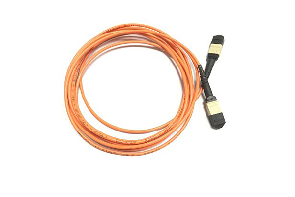 AMP MPO Fiber Optic Cable Assembly, MPO Trunk Cable, P/Flipped, OM1 62.5/125 μm, Orange X-1966416-X