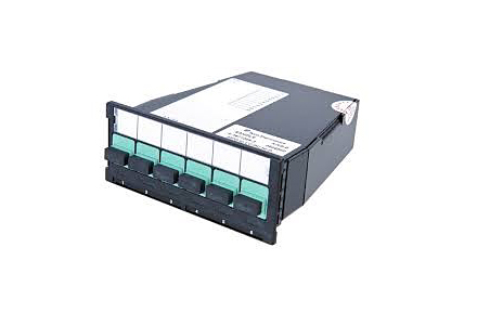 MPOptimate Quick-Fit AMPTACT Cassette, 6 x LC Duplex (12 fiber), OM4 XGA 10 Gbps, Flipped 1-1671229-5