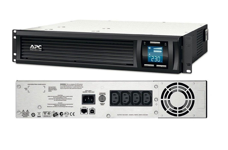 Vì sao nên sử dụng bộ lưu điện APC SMART-UPS C 1000VA LCD RM 2U 230V SMC1000I-2U?
