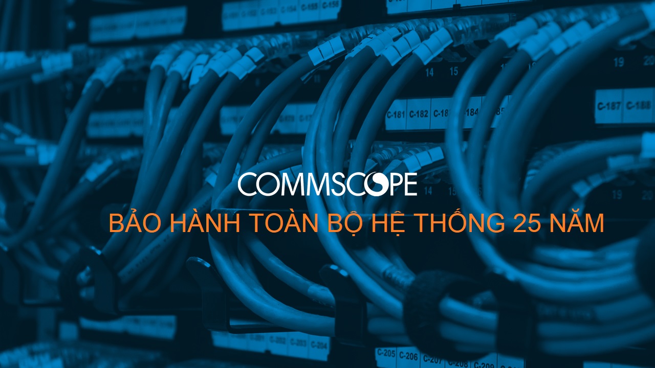 Vai trò của cáp mạng commscope trong hệ thống mạng hiện đại