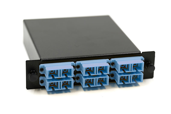 AMP MPO Cassette, OS1 9/125 μm, 6xSC Duplex 1568666-4