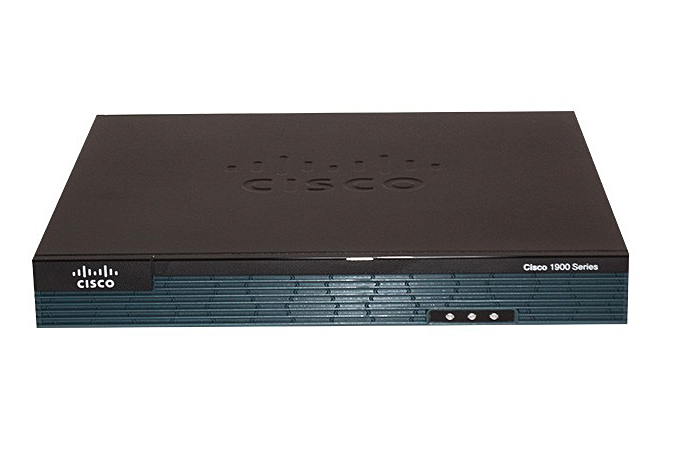 Cisco1921/K9 with 2GE, SEC License PAK, 512MB DRAM, 256MB Fl CISCO1921-SEC/K9